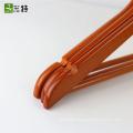 17.5 inch round bar family shirt wholesale colored wooden hangers